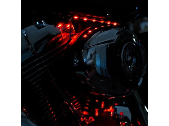 Motorcycle RGB LED Lighting Kit — LED Strip Lights, Race Sport