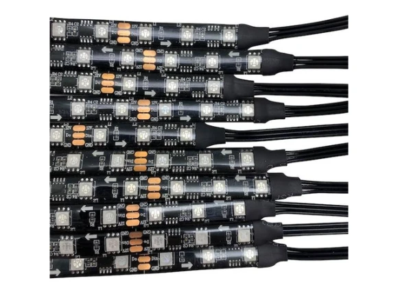 Motorcycle RGB LED Lighting Kit — LED Strip Lights, Race Sport