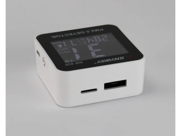 PM2.5 Air-Quality Monitor and Temperature/Humidity Meter — Air Quality Monitor, SNDWAY