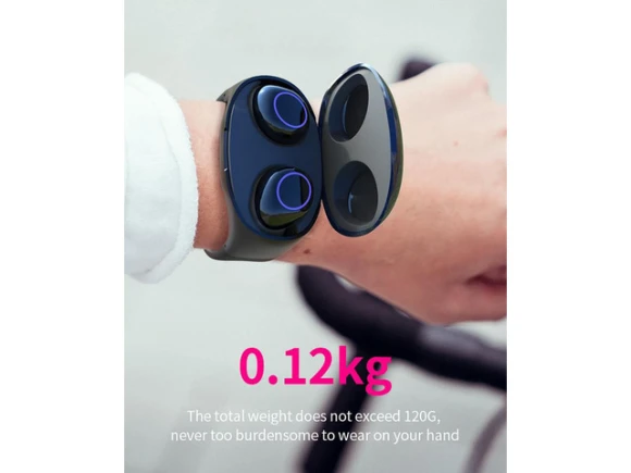 TWS Earbuds and Fitness Tracker — Wireless Earbuds, JinTaoRui