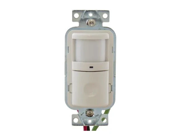 White Vacancy Sensor — Smart Switch, Hubbell