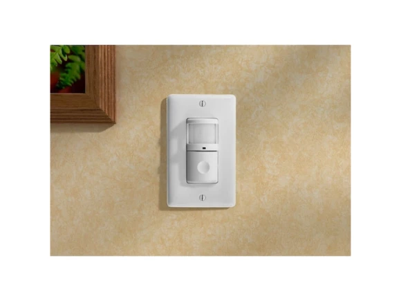 White Vacancy Sensor — Smart Switch, Hubbell