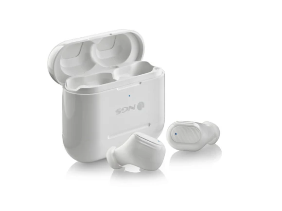 Wireless Bluetooth Earphones, 2 Pairs, White — Wireless Earbuds, NGS