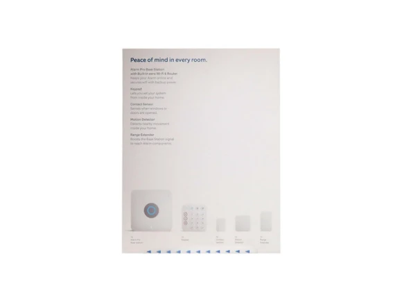 8-Piece Alarm System — Security Monitoring, Ring