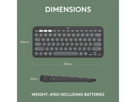 Bluetooth Wireless Keyboard — Bluetooth Keyboard, Logitech