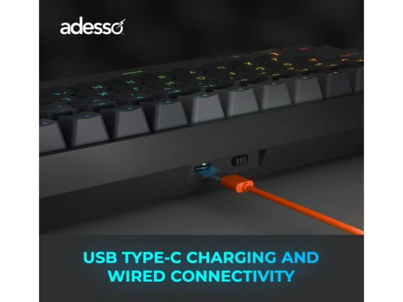 Mechanical Keyboard — Bluetooth Keyboard, ADESSO