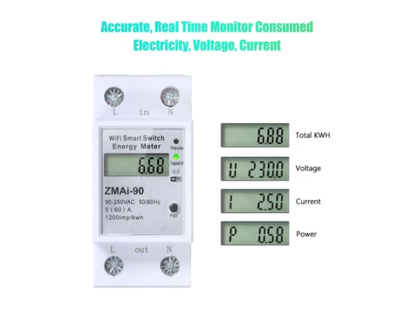 Wi-Fi smart home energy monitor — Energy Monitor, JinTaoRui