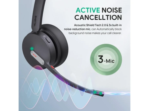 Wireless Headset, Mono — Wireless Earbuds, Yealink