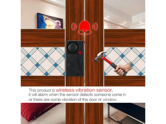 Wireless Vibration Alarm Sensor — Motion Sensor, JinTaoRui