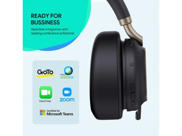 Bluetooth Business Headset — Wireless Earbuds, Yealink