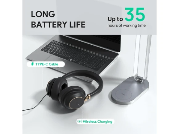 Bluetooth Business Headset — Wireless Earbuds, Yealink