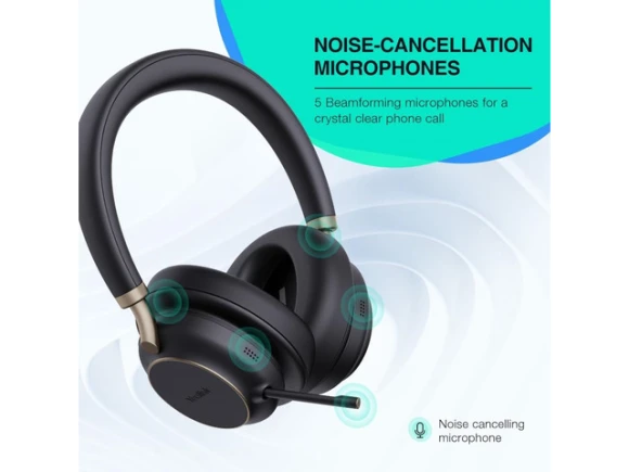 Bluetooth Business Headset — Wireless Earbuds, Yealink