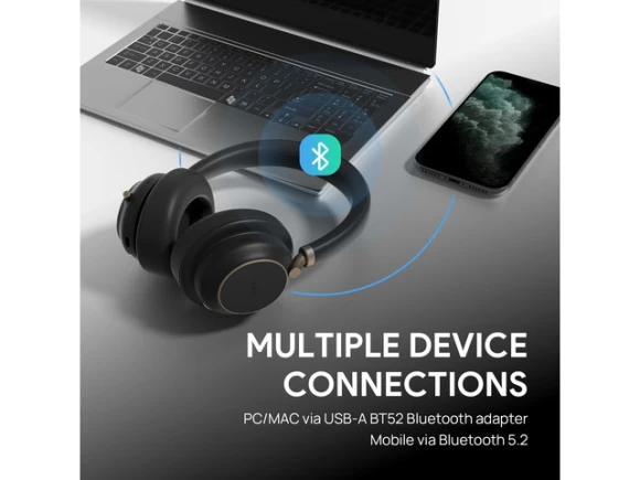 Bluetooth Headset — Wireless Earbuds, Yealink