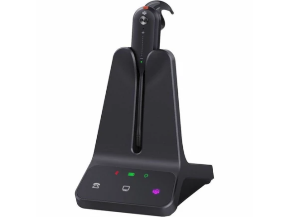 Convertible DECT Wireless Headset — Wireless Earbuds, Yealink