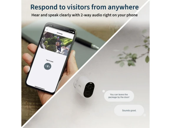 Essential Spotlight Camera — Security Camera, Arlo