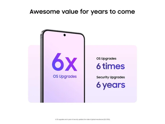 Galaxy A57 5G 256GB Android smartphone — Smartphones, Samsung