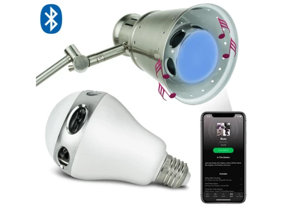 LED Smart Wireless Speaker and LED Lightbulb — Smart Light Bulb, Pchlife