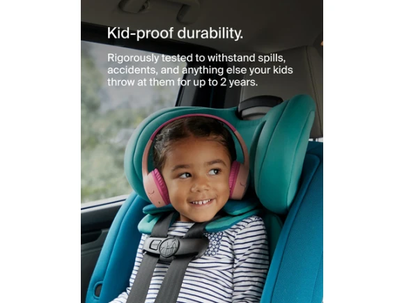 SoundForm Wireless Headphones, Mini, Pink — Wireless Earbuds, Belkin