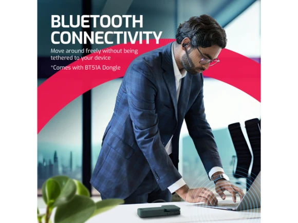 Wireless Bluetooth Mono Headset BH71 Workstation Teams — Wireless Earbuds, Yealink