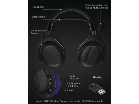 Wireless gaming headset — Wireless Earbuds, Lenovo