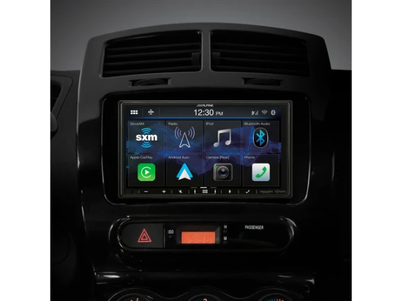 7-Inch Multimedia Receiver with R2-S69 6x9' Coax — Car Infotainment System, Alpine