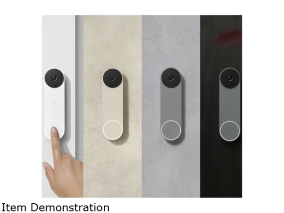 Battery Video Doorbell — Video Doorbell, Nest