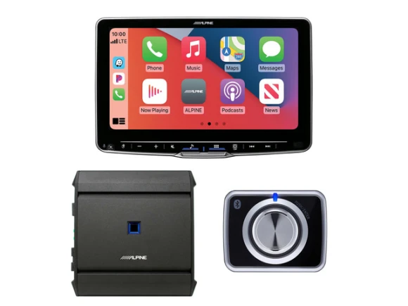 CarPlay/Android Auto receiver bundle — Car Infotainment System, Alpine