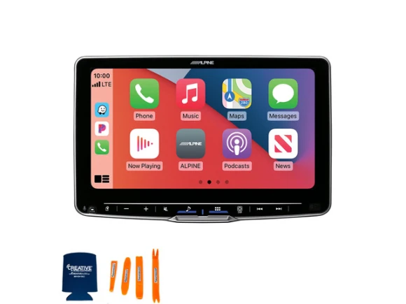 CarPlay/Android Auto receiver bundle — Car Infotainment System, Alpine