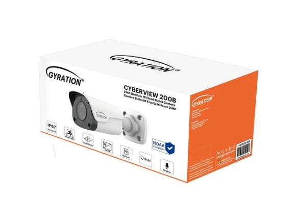 Fixed Bullet Camera — Security Camera, Gyration