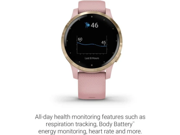 GPS smartwatch with music, body energy monitoring and animated workouts — Smart Watch, Garmin