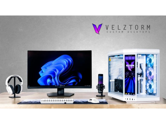 LCD Praetix Gaming Desktop — Desktop Computers, Velztorm