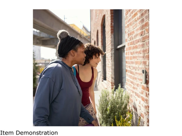Smart Doorbell, Linen — Video Doorbell, Google