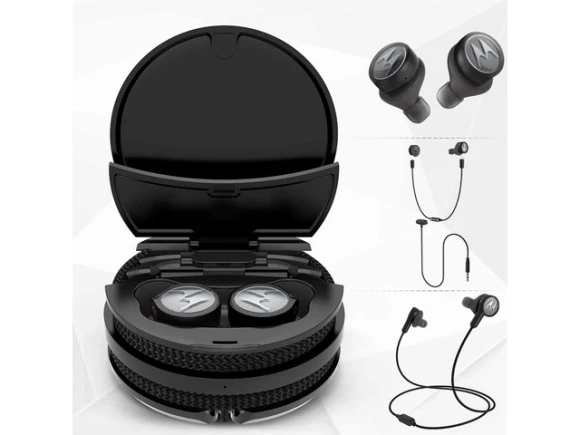 True Wireless Headphones — Wireless Earbuds, Motorola