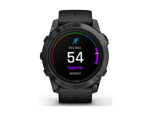 51 mm Gen 2 Sapphire Edition Smartwatch, Black — Smart Watch, Garmin