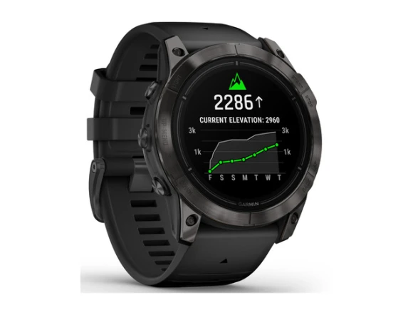 51 mm Gen 2 Sapphire Edition Smartwatch, Black — Smart Watch, Garmin