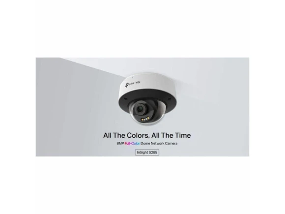 Dome Network Camera, 2.80 mm Fixed Lens — Security Camera, TP-Link