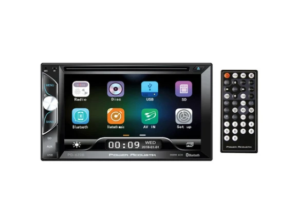 Double DIN receiver — Car Infotainment System, Power Acoustik