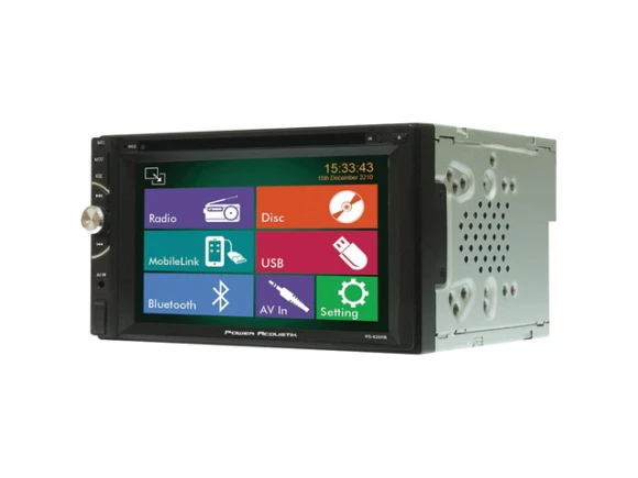 Double DIN receiver — Car Infotainment System, Power Acoustik