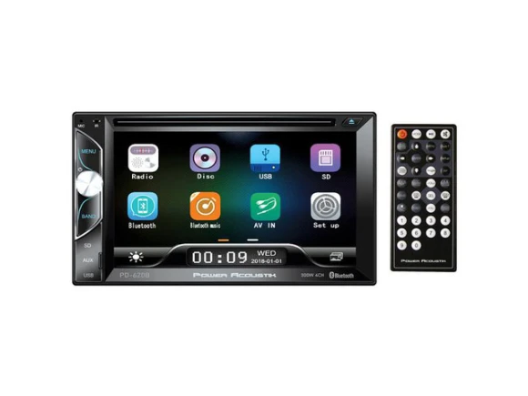 Double DIN receiver — Car Infotainment System, Power Acoustik