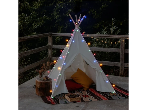 Patio Umbrella Solar String Light — Smart Outdoor Lighting, Yescom