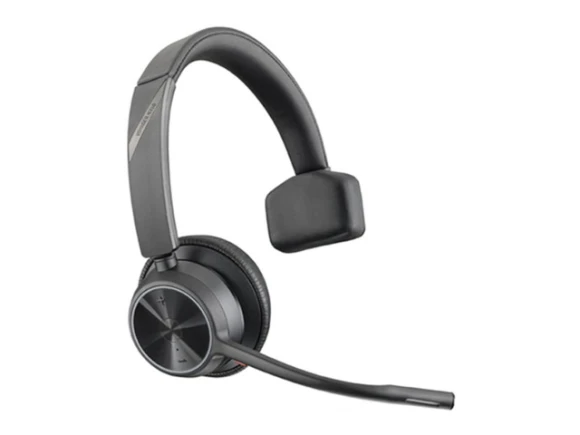 Voyager 4310 UC Wireless Headset with Charge Stand — Wireless Earbuds, Poly