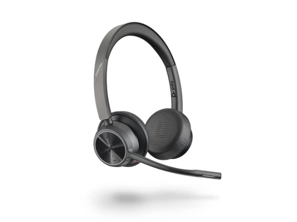 Voyager 4320 UC Wireless Headset — Wireless Earbuds, Poly