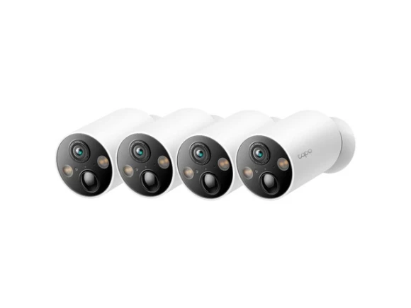 Wire-Free Smart Security Camera 2K (4-Pack) — Security Camera, TP-Link