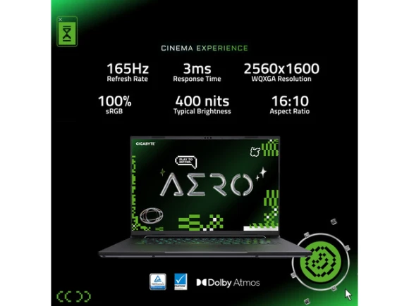 AERO X16 Laptop — Laptops, Gigabyte