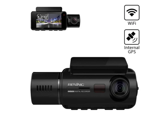 Dual-Camera Dash Cam — Dash Cam, Rexing