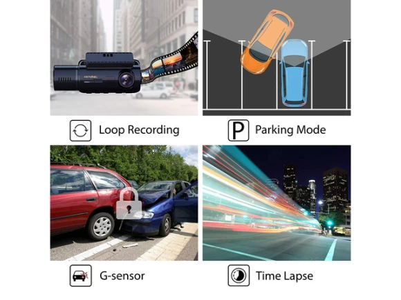 Dual-Camera Dash Cam — Dash Cam, Rexing