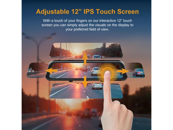 Dual Mirror Dash Camera — Dash Cam, Rexing