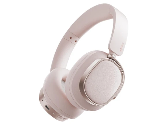 Over-Ear Bluetooth Headphones, Pink — Wireless Earbuds, EDIFIER