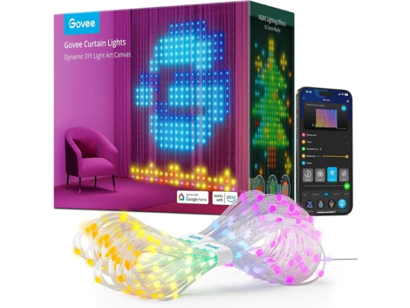 RGBIC Curtain Lights — Smart Outdoor Lighting, Govee