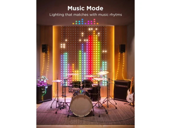 RGBIC Curtain Lights — Smart Outdoor Lighting, Govee